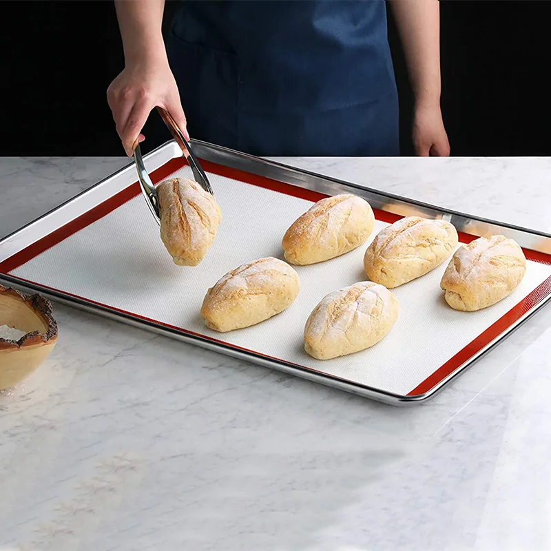 Macaron Non-Stick Silicone Baking Mat Cookie Pad Rolling Dough Mats Baking Gadget Oven Sheet Cake Bakeware Pastry Kitchen Tools