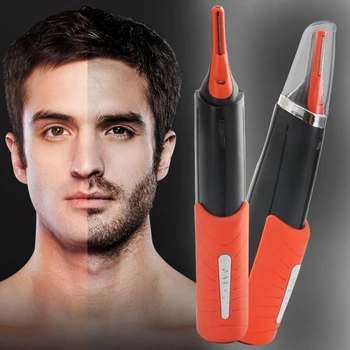 

Men Electric Cutter Nose Hair Trimmer LED Light Hair Removal Razor Clipper
