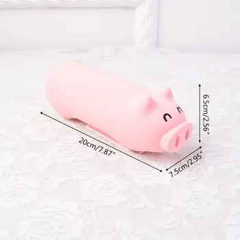 

2020 New Novelty Cute Pig Silicone Pen Bag Pencil Case Coin Purse Wallet Pouch School Supplies Stationery Kids Gifts