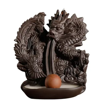 

Dragon smoke incense holder Aromatherapy furnace Incense Base Home Teahouse office Decoration