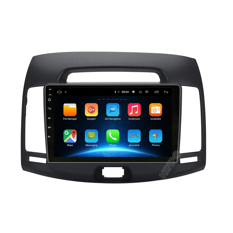 Carplay Quad/Octa core Android 10 9 дюймов автомобильное радио GPS навигация для Hyundai Elantra 2007 2008 2009