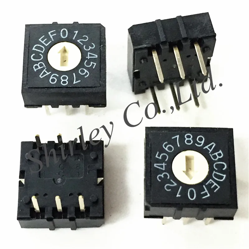 Новинка 100% DIP RH3AF-16R-V-B поворотный переключатель 16 передач позиционный циферблат