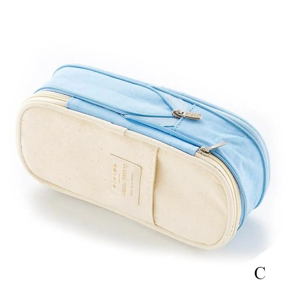 de lápices Kawaii Caja de lápices de gran capacidad de aron Color Estiramiento