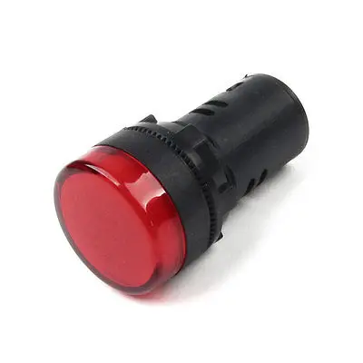 

20mA Plastic Shell Industrial Red Light Signals Lamp AD16-22D/S AC/DC 24V