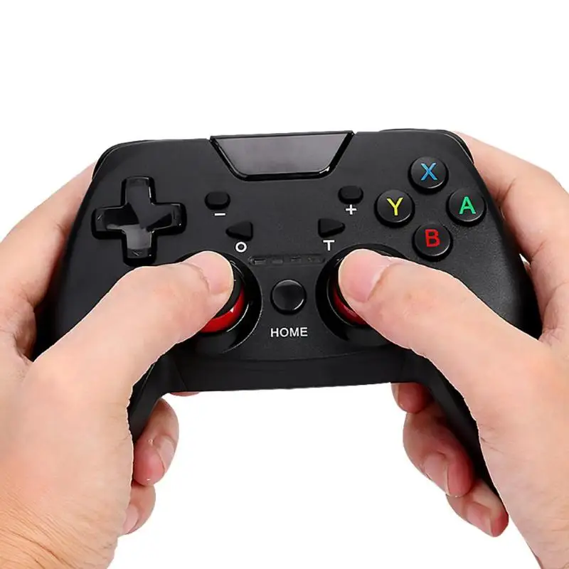 Новый Беспроводной консоль Bluetooth геймпад игрового джойстика Nintendo Switch w/6-Axis ручка с скриншоты вибрации шесть осей Поддержка ПК