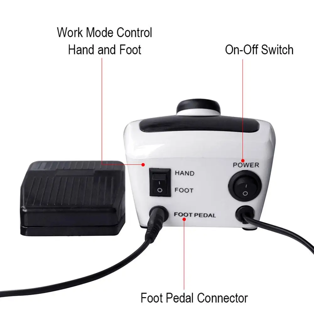 Najtaniej Pro 32W 35000RPM elektryczna wiertła do paznokci diamentowy pilnik do paznokci wiertarka Maniure Cutter i Pedicure wiertła polski bity narzędzia