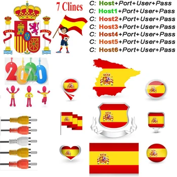 

Cccam 2020 super stable cccam line for Europe spain Cccam clines Satellite tv Receiver 7lines WIFI FULL HD DVB-S2 Support Ccams