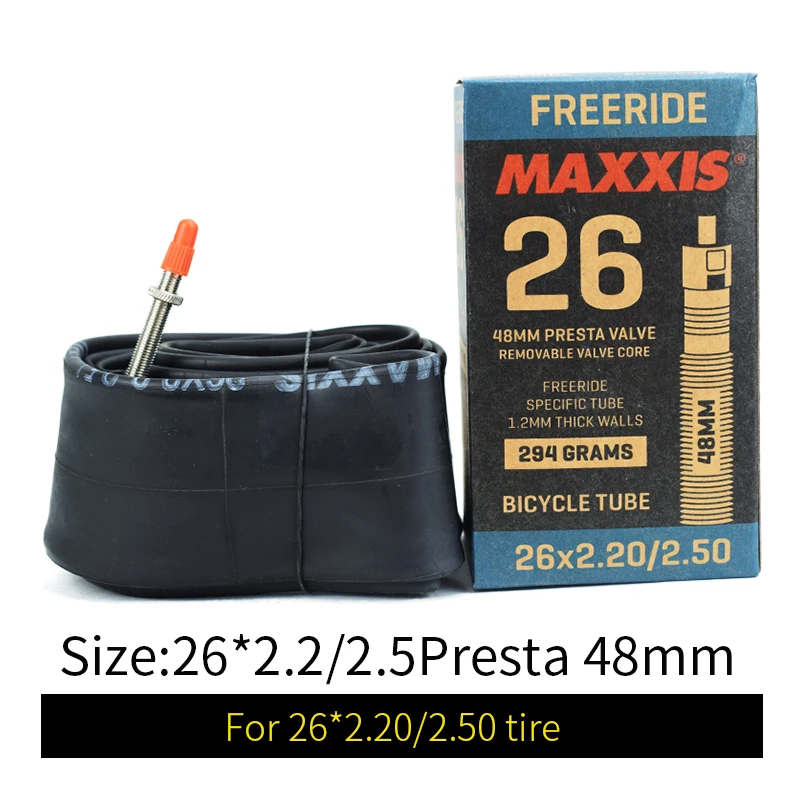 Chambre à Air Maxxis Freeride 27.5 X 2.2-2.5 - Valve Presta 48mm - Neuve
