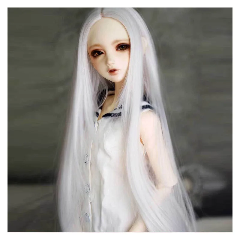 BJD парики 1/3 крышка Головы Куклы для ночной куклы Lori 1 3 22 24 см окружность головы
