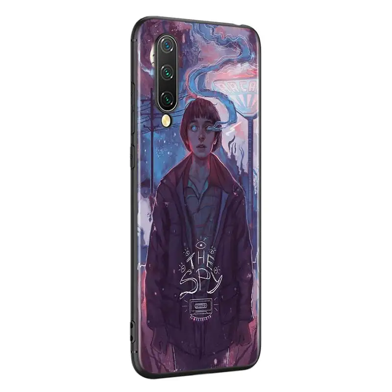 Черный силиконовый чехол из сериала очень странные для Xiaomi Mi A3 A2 A1 5X6X6 8 9 Lite 9SE CC9 F1 9T 9TPro Play чехол для телефона - Цвет: Style 15