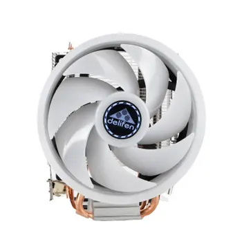 

3Pin 4 heatpipe RGB LED CPU cooler heatsink for LGA/775/115X/1366/AM4/AM3/AM2+/AM2/2011/2011-3 support X79 motherboard
