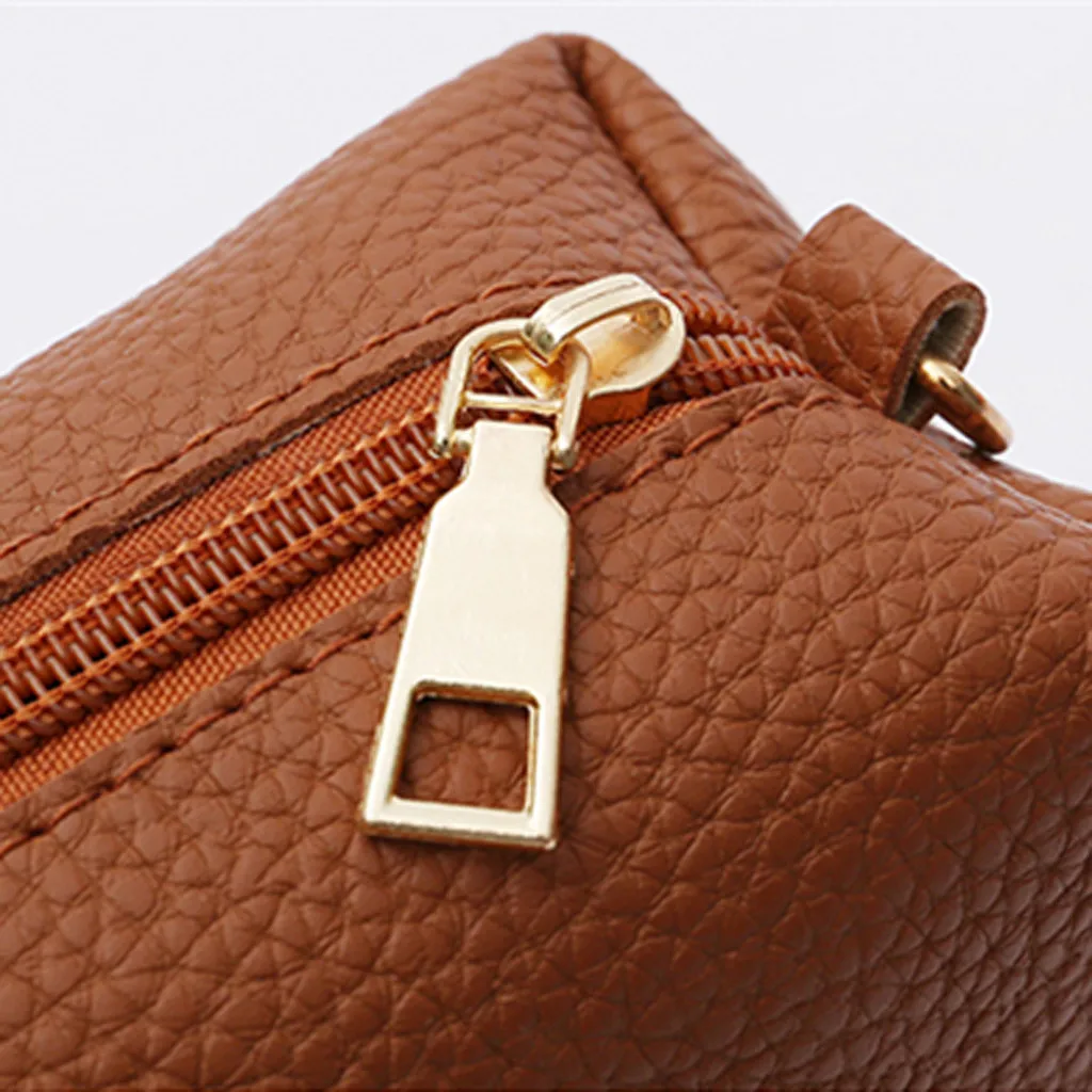 Woman bag New Fashion Four-Piece Shoulder Messenger Bag Wallet Composite Handbag Elegant anti-theft Composite travel bag