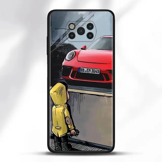 Boy See Sports Car jdm Drift For Xiaomi Poco X3 NFC M3 Pro F3 X3 GT F1 Capa for MI Note 10 Pro Case For mi CC9 Pro A3 A2 Lite B05