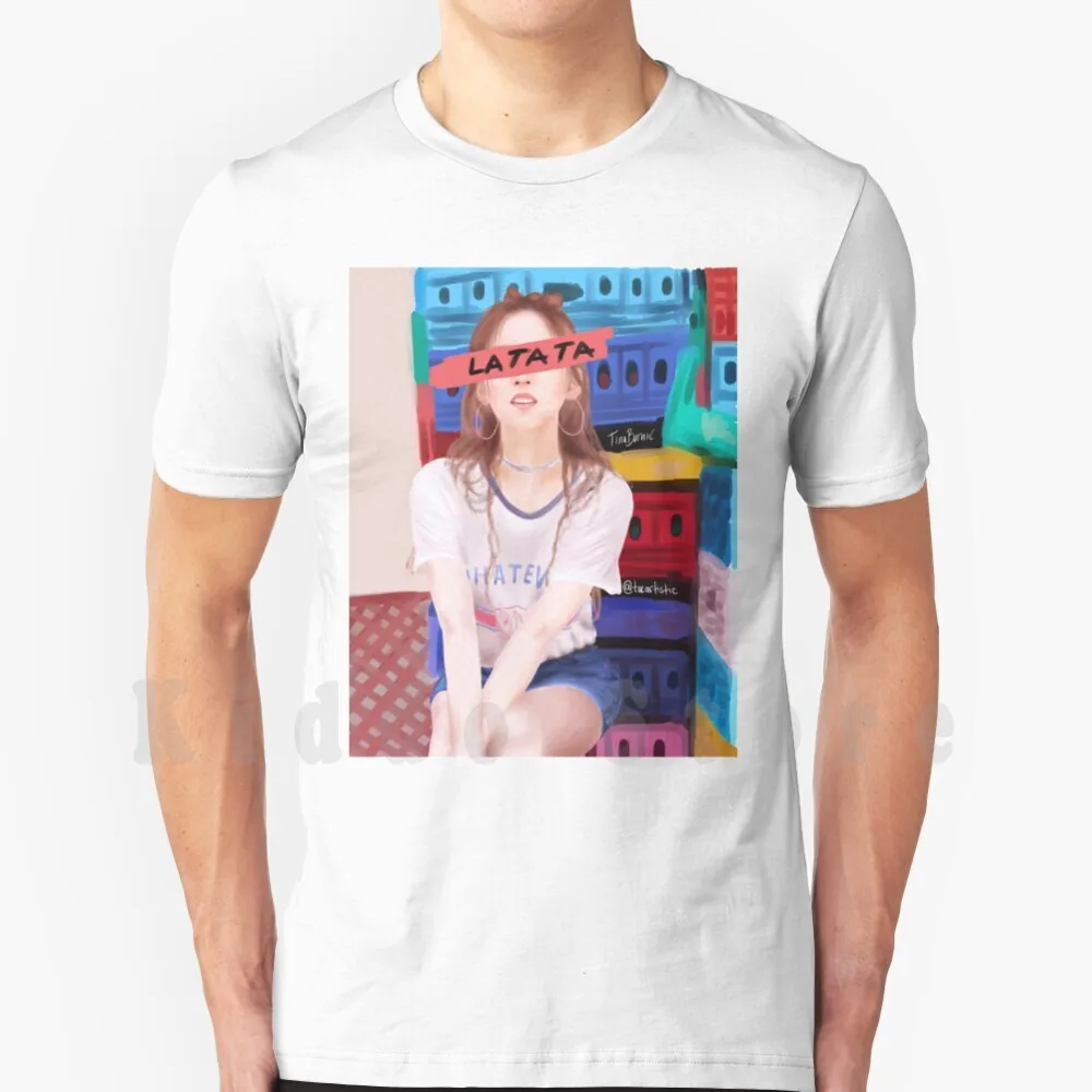 G Idles Yuqi T Shirt Pria Katun S-6Xl 