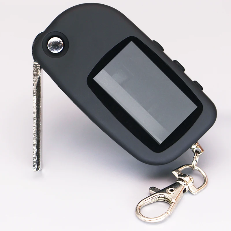 

A9 2-way LCD Remote Control KeyChain protect cover For Two Way Car Alarm System Twage Starline A9/A8/A6/A4 Key chain Fob