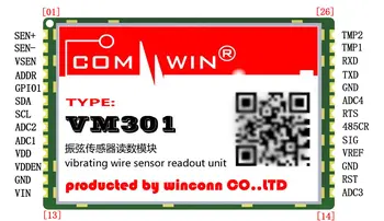 

Vibrating Chord Transducer Vibrating Wire Sensor Rope Meter Reading Module Measurement Module Embedded VM301