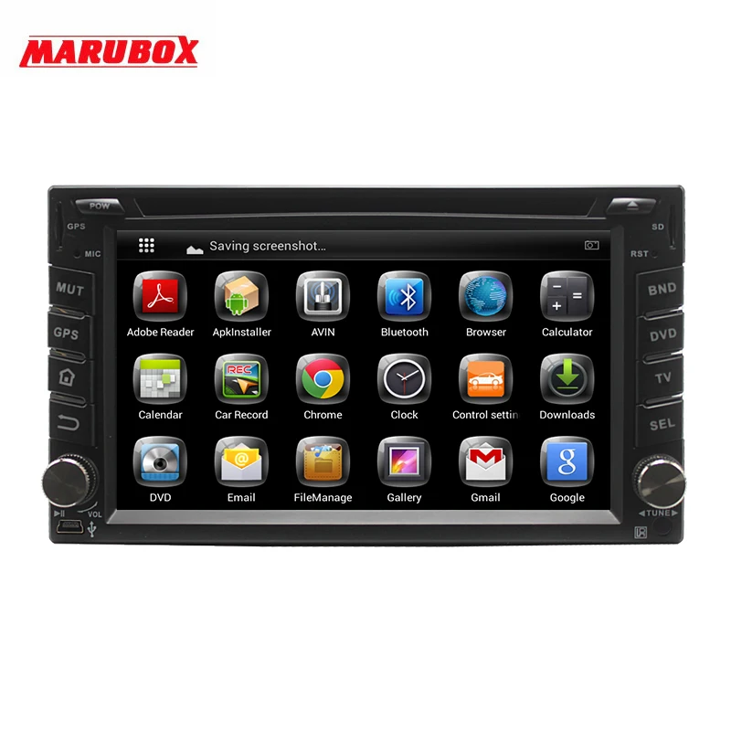 MARUBOX KD 6205 Автомобильный мультимедийный плеер 2 Din автомобильное аудио радио с gps