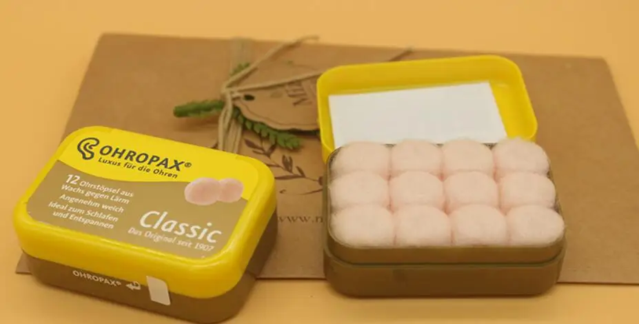 6pairs Genuine Ohropax Classic Wax 