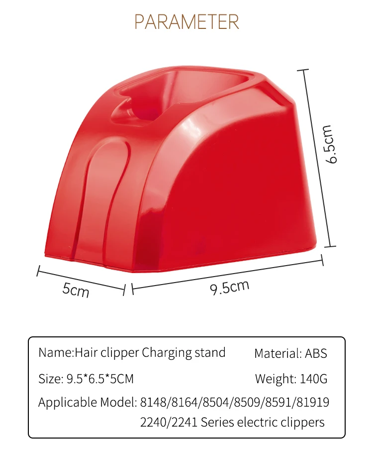 Barber Clipper Accessories Tools Charger Device Cordless Electric Hair Clipper Charging Dock Stand For Wahl 8148 8591 8504 81919