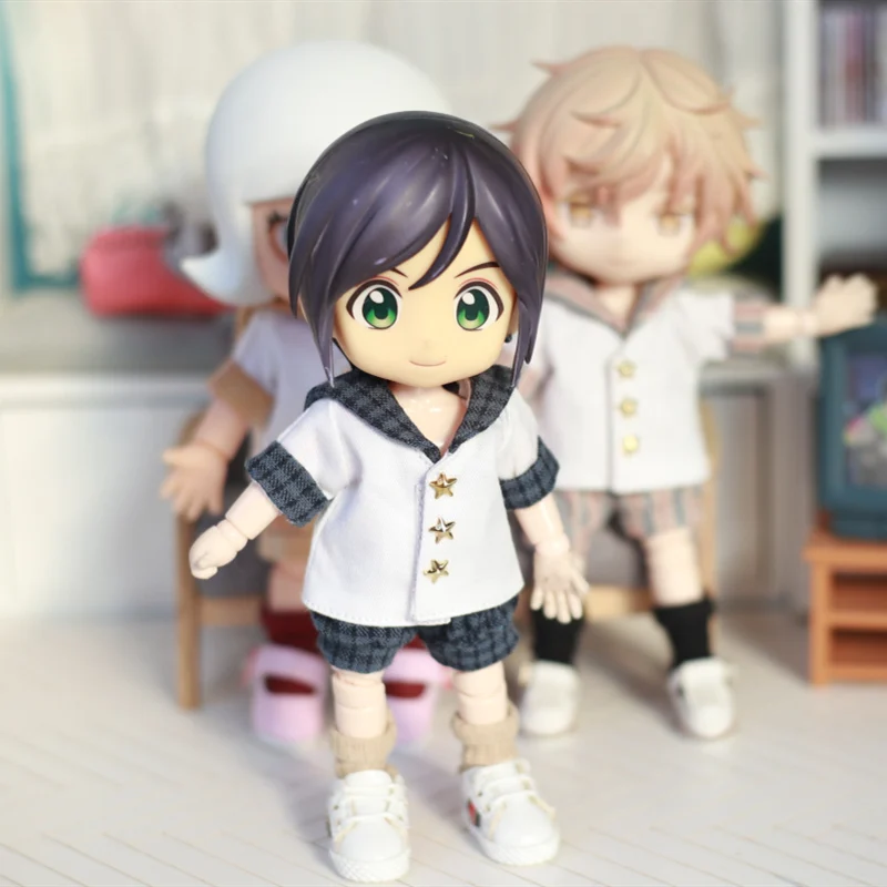 Ob11 детская одежда Молли Боди 9 красивый узел свинья GSC глина ручная одежда может носить новая улучшенная школьная форма кукольная одежда