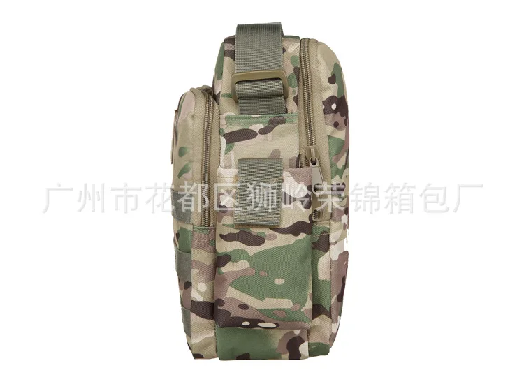 Factory Currently Available Wholesale Tactical Backpack Outdoor Army Camouflage Paragraph Open Country Crossbody Bag Oxford Clot