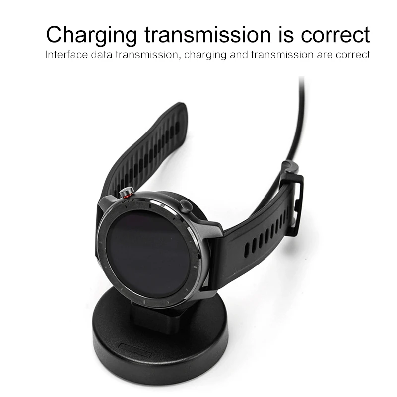 

Portable Wireless Charger for Huami Amazfit GTR Smart Watch Accessories Fast Charging USB Charging Dock