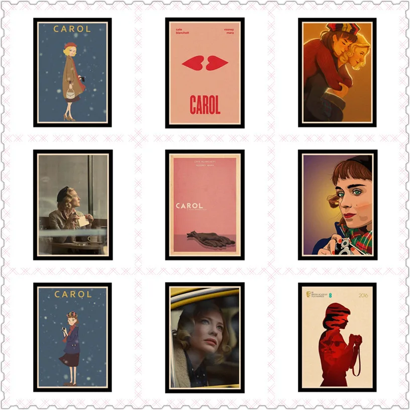 Carol Kate Blanchett Rooney Mara love плакат декоративный сделай сам настенный холст наклейка