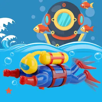 

Baby Bath Toys Bathing Shower Pool Water Baby Toys Durable Convenient Swimming Bath Figure Underwater Diving Bath Toy For Kids
