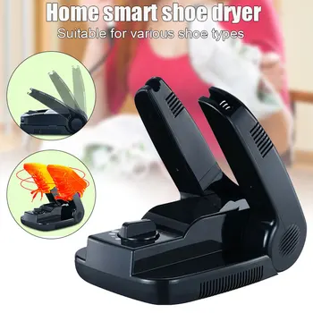 

Newly Folding Design Quick Drying Shoe Dryer Portable Adjustable Rack and Timer for Shoes Ski Boots VA88