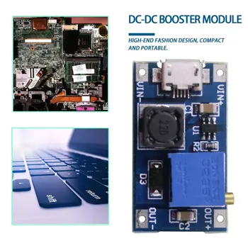 

MT3608 DC-DC Step Up Converter Booster Power Supply Module Boost Step-up Board MAX output 28V 2A