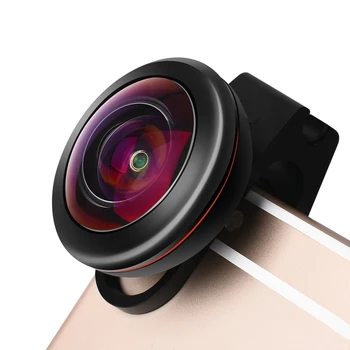 

Super Fish Eye Lens No Distortion 238 Degree 0.2X Full Frame Wide Angle Smartphone Lens Universal for iPhone Android SLR Level