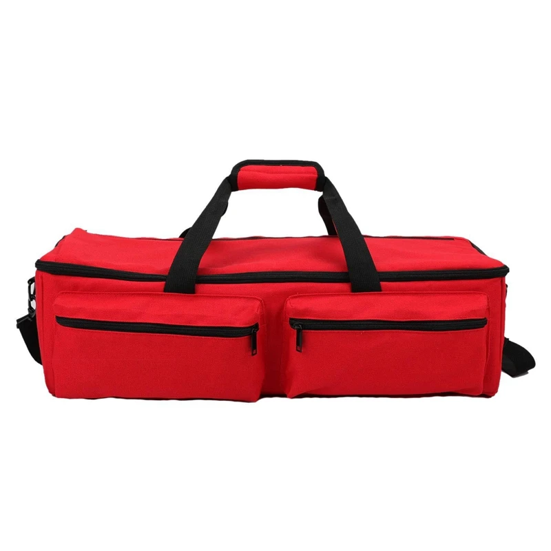 Чехол для переноски инструмента, принадлежности для режущего станка, дорожная сумка, совместимая с Cricut Explore ore Air 2 Cricut Maker Silhouette CAMEO3 - Цвет: Red