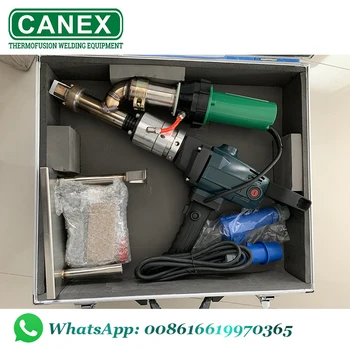 

Pp thermoplastic welding machine with aviation motor