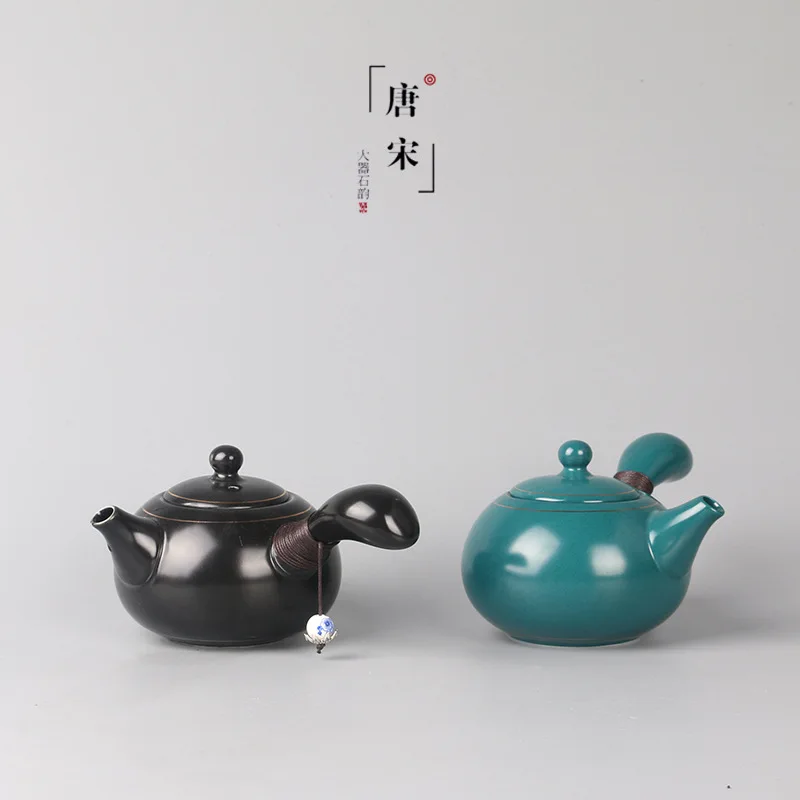Цветной керамический чайник любовь кунг-фу креативный чайный сервиз креативный цветной яркий Celadon один чайный горшок крутой разноцветный оптом