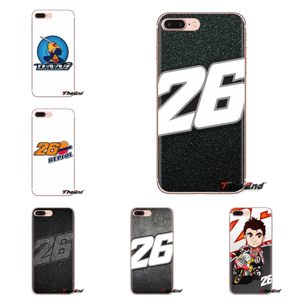 TPU Transparent Bag Case Dani Pedrosa 26 motorcycle For Oneplus 3T 5T 6T Nokia 2 3 5 6 8 9 230 3310 2.1 3.1 5.1 7 Plus 2017 2018 |