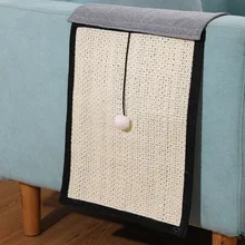 Pet Cat Scratching Board Creative New Sisal Kitten Scratcher Pad Home Furniture Sofa Protection Pad Pet Toy Supplies