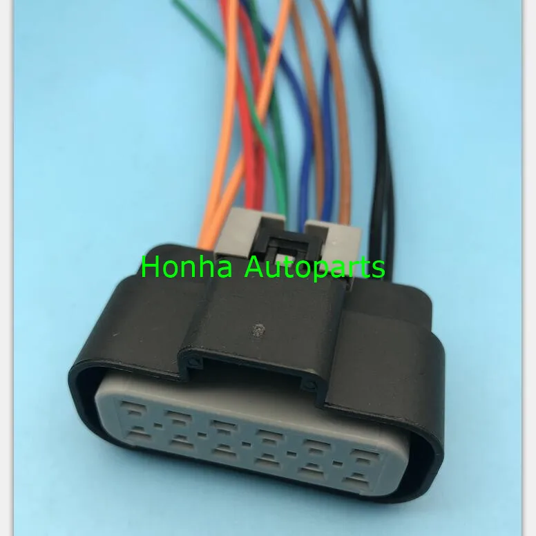 2 комплекта 12pin женский forDelphi авто разъем Электрический Водонепроницаемый Кабельный разъем 15326910 с проводом