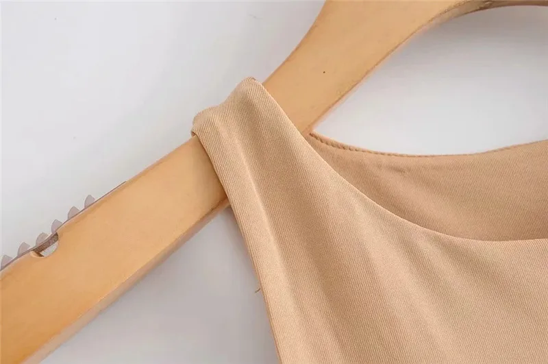plus size bodysuit Sexy Women Bodycon Slim Elastic Khaki Za Bodysuit 2020 Fashion Elegant Ladies Casual Club Party Sleeveless Bodysuits femme tops black bodysuit