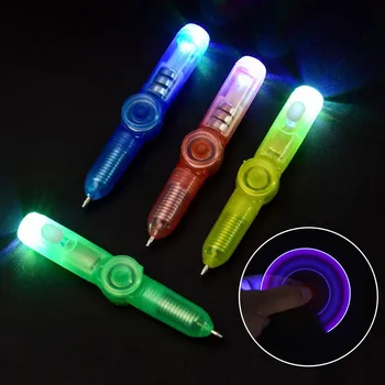 

Funny LED Spinning Rotating Ball Point Pen Toy for Kids Adults Birthday Christmas Gift Home School Office Supplies Random Color