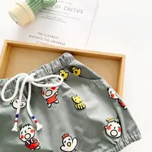 INS Mila детская одежда для мужчин и женщин; Детские милые шорты с рисунком; Детские шорты с рисунком Минна без Табо