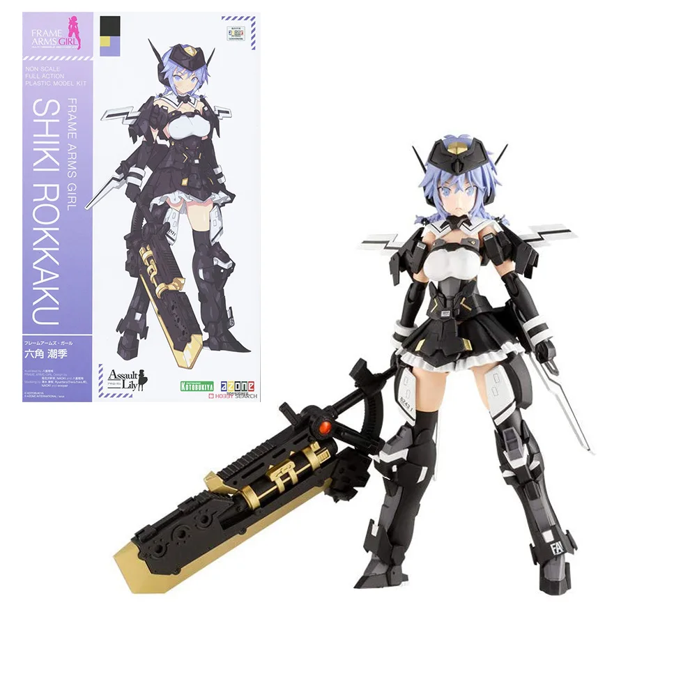 

Kotobukiya FG056 Mecha Girl Assault Lily Hexagon Season Assemble Action Figurals Brinquedos Model