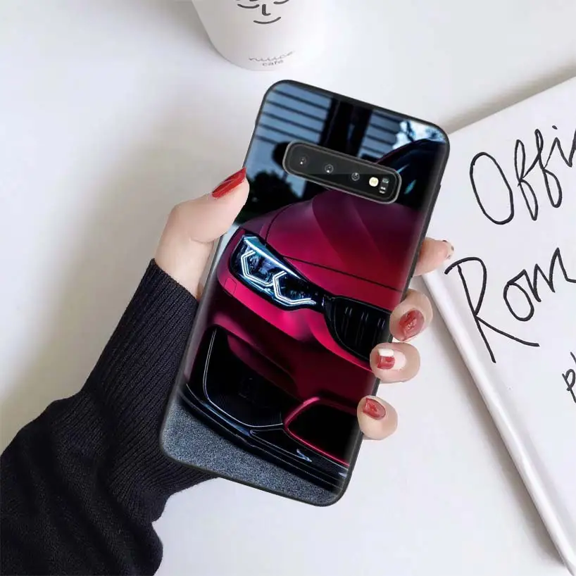 Blue Red for Bmw Case for Samsung Galaxy S10 Plus Lite Note 10 9 8 S9 2