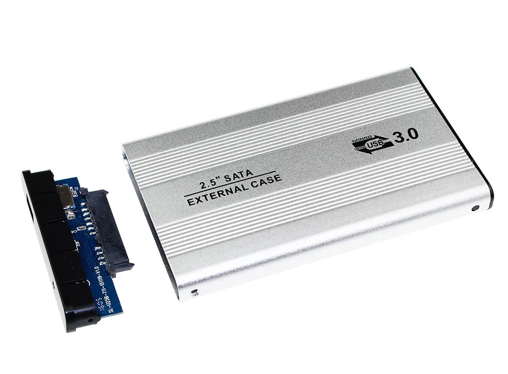 2,5 дюймов ноутбук SATA HDD корпус для Sata USB 3,0 SSD HD жесткий диск Внешний корпус для хранения с USB 3,0 кабелем
