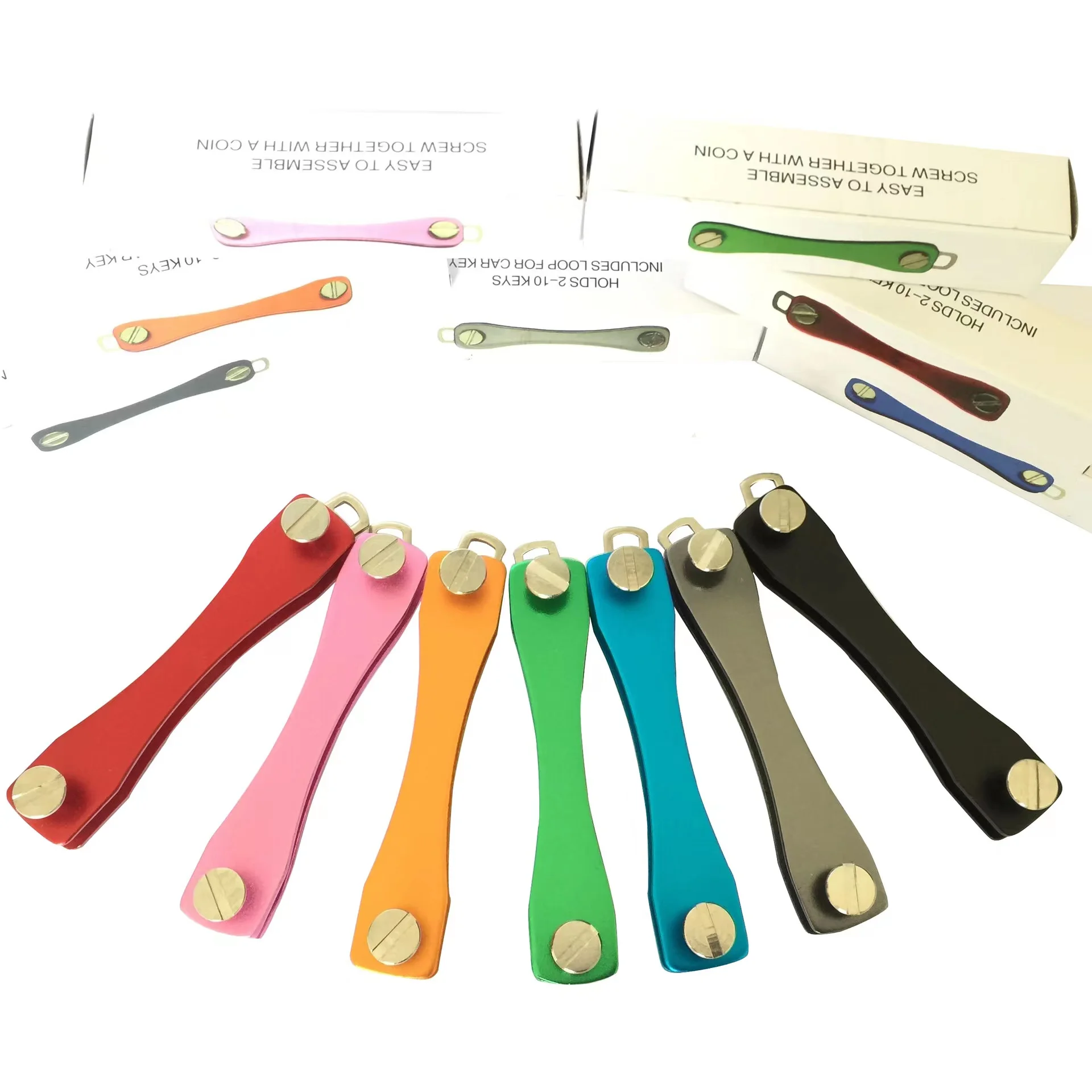 Smart key chain Mini Keychain Compact Key Decorative Holder Clip Home Storage Metal key Clip Aluminum Organizer Keychain Outdoor Smart key chain Mini Keychain Compact Key Decorative Holder Clip Home Storage Metal key Clip Aluminum Organizer Keychain Outdoor