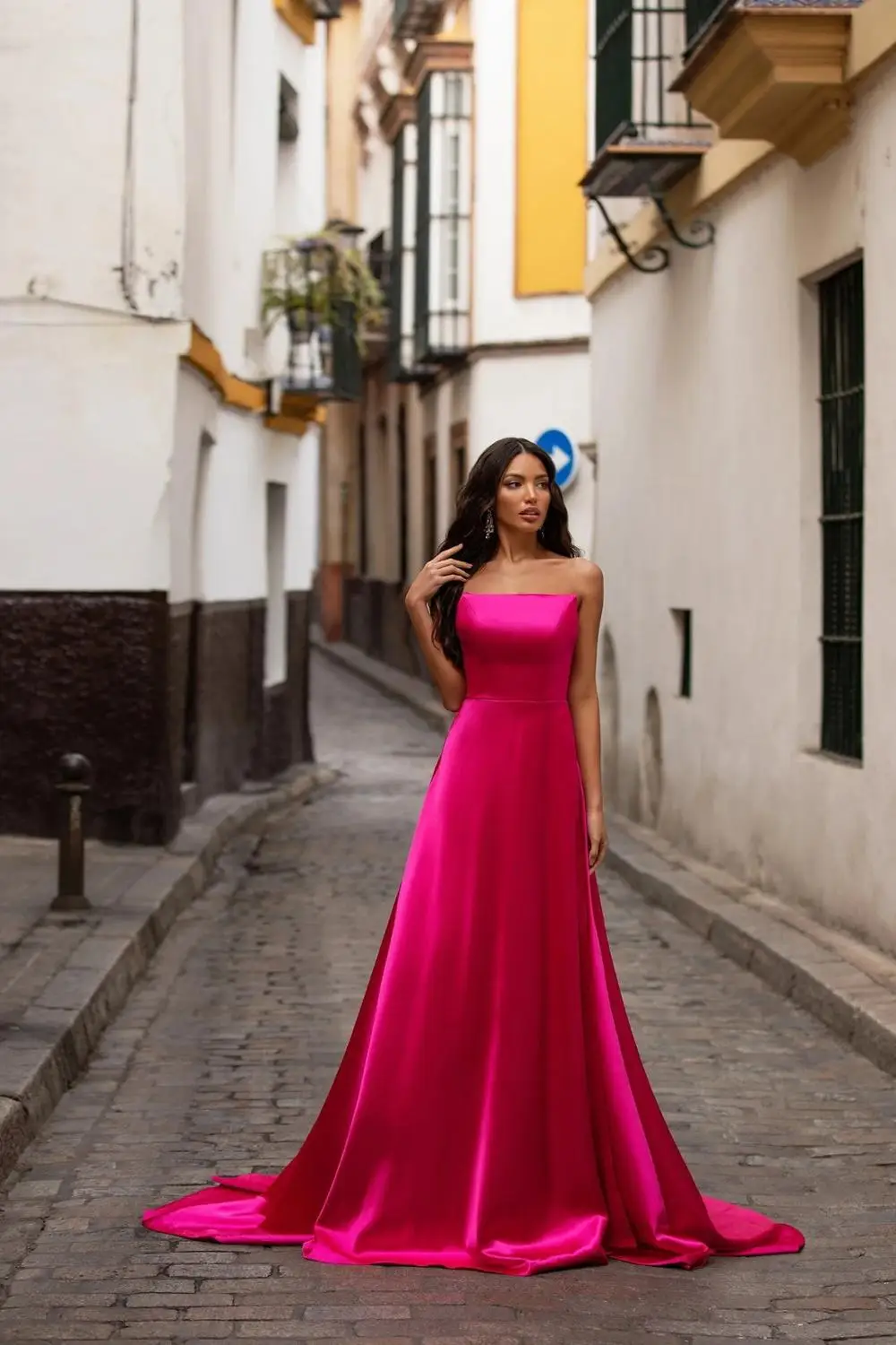 Red Carpet Long Formal Gown Prom Dress 