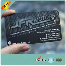 Выгравированные металлические карты/специальная металлическая визитная карточка