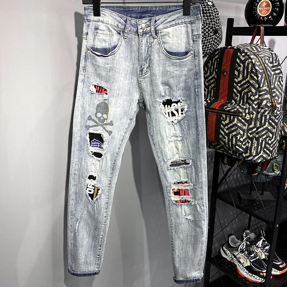 Fashion 2021 Denim Jalan Pria Jeans 