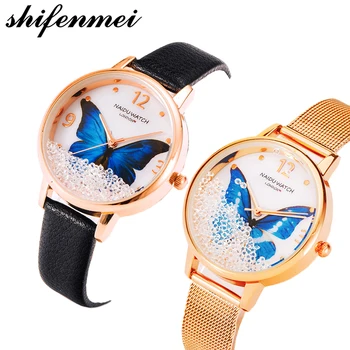 

shifenmei Women Watch 2020 Women's Leather Belt Luxury Watches Ultra-thin Montre Femme Fashion relojes para mujer Wrist Watches