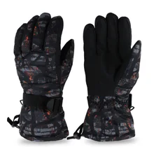 Зимние перчатки для бега для мужчин и женщин, теплые перчатки для рук, перчатки для катания на лыжах, пеших прогулок, езды на велосипеде