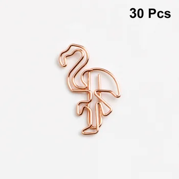 

30PCS Paper Clips Bulk Nonskid Adorable Shape Paper Clips Note Mark Clips for Office School Home Bookmark Card